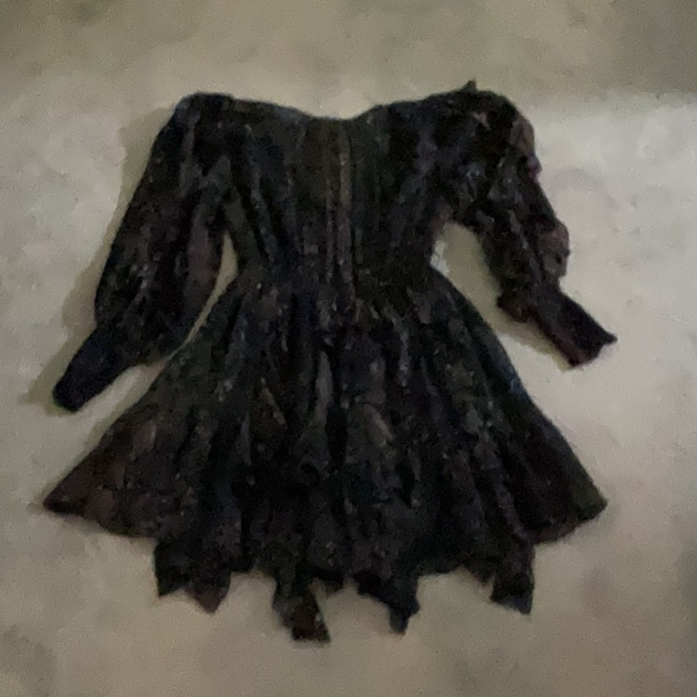 Ulla Johnson midnight python Natalia, mini dress ( SILK) Size 0